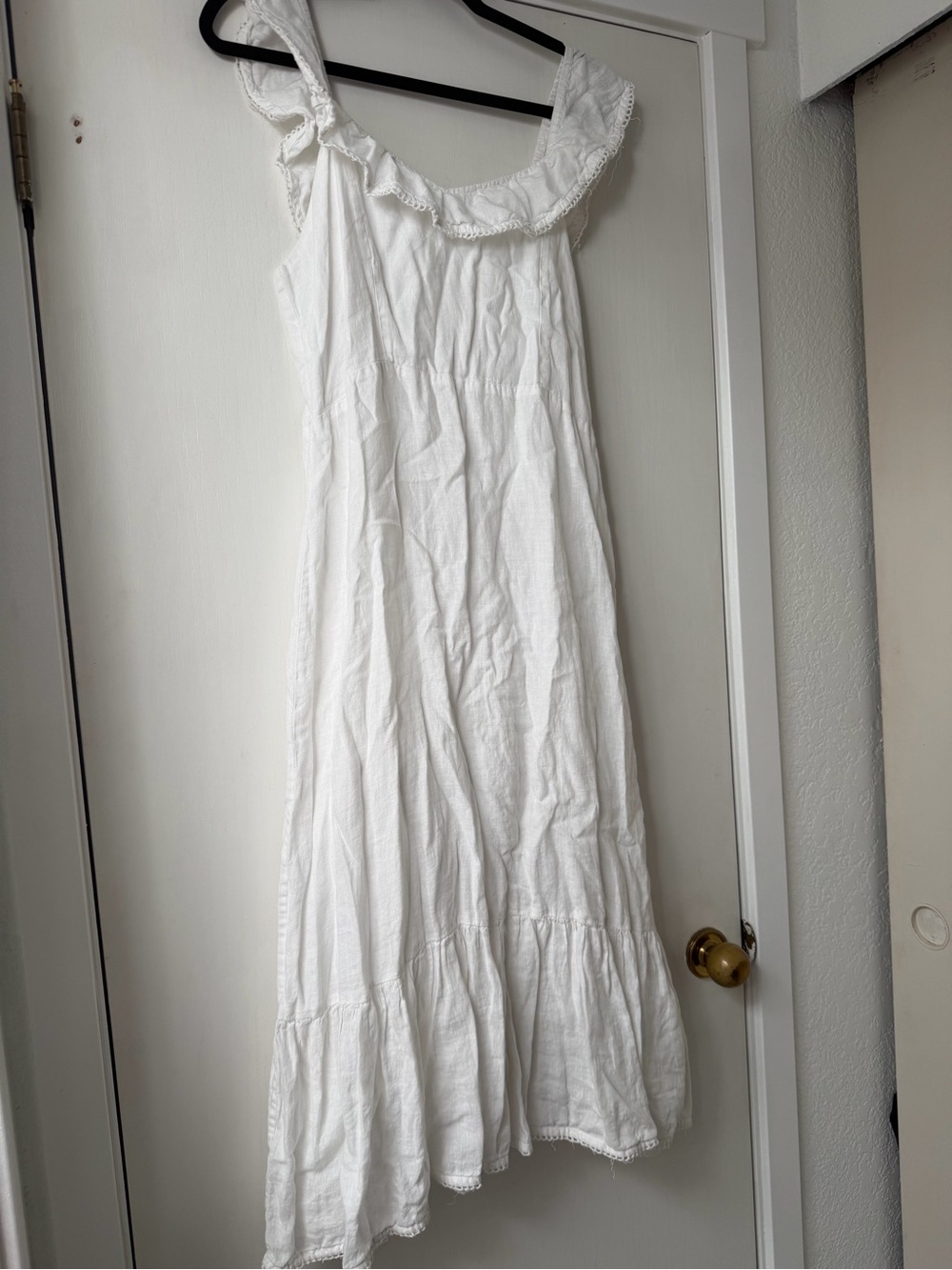 Roller Rabbit White Ruffle-Trim Cotton Sundress - Picture 7 of 12